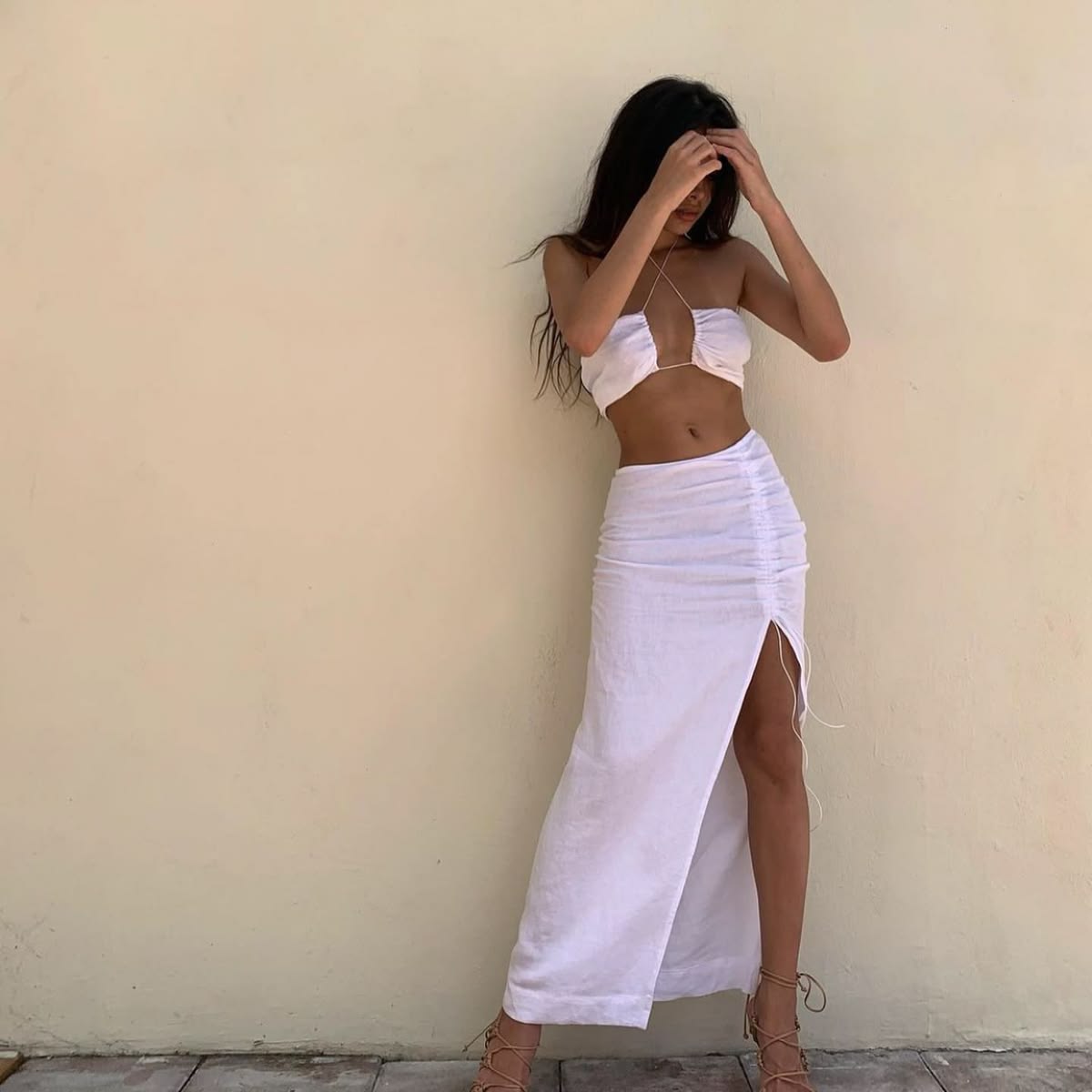 The Bellini Crop And Skirt